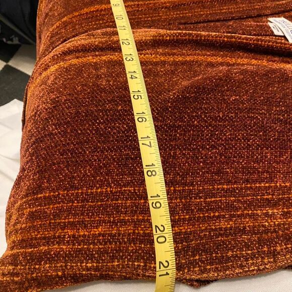 Trillium (Handwoven) - Chenille Rust Color Vest/Shrug - Picture 6 of 8